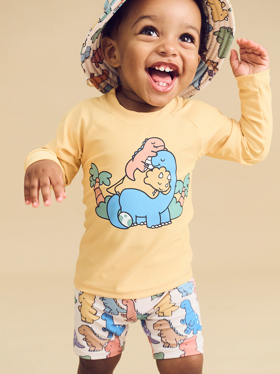 Huxbaby Dino Play Jammers - Multi