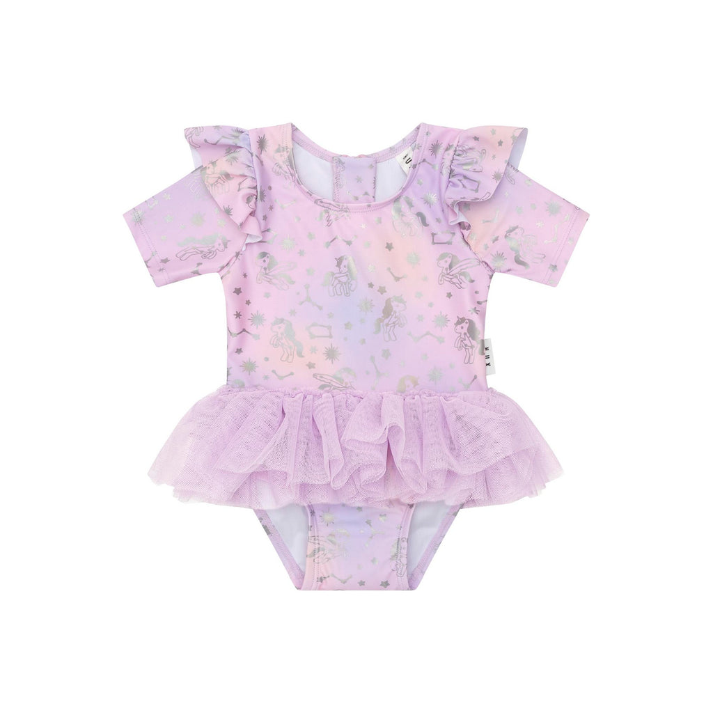 Huxbaby Cosmic Unicorn Ballet Swimsuit