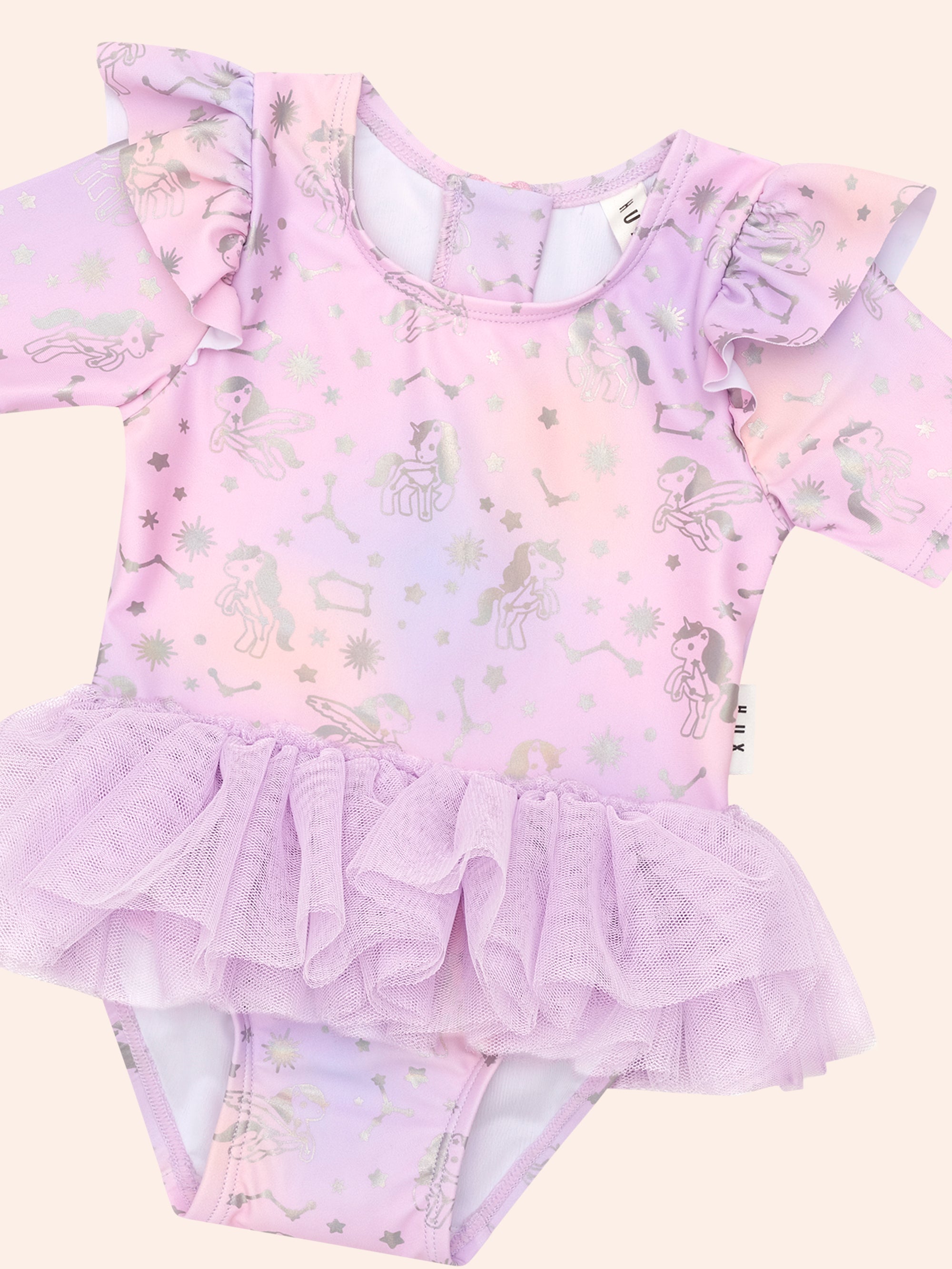 Huxbaby Cosmic Unicorn Ballet Swimsuit