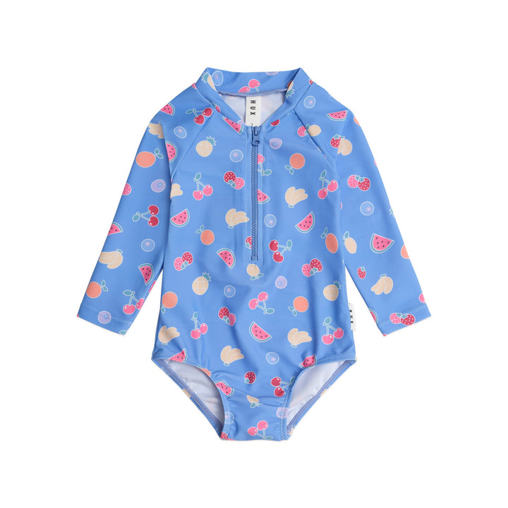 Huxbaby Fruit Emoji Zip Swimsuit