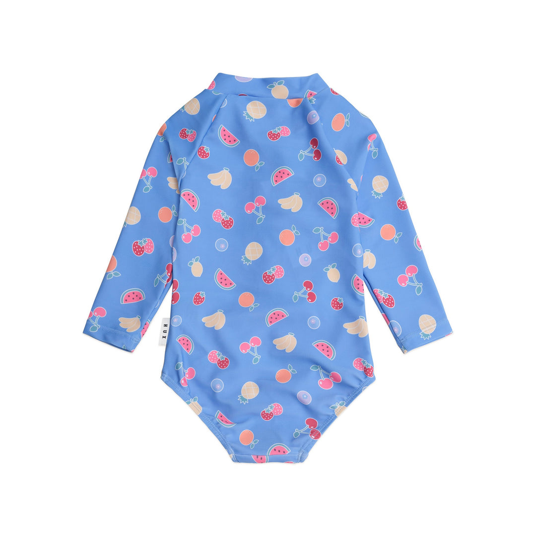 Huxbaby Fruit Emoji Zip Swimsuit