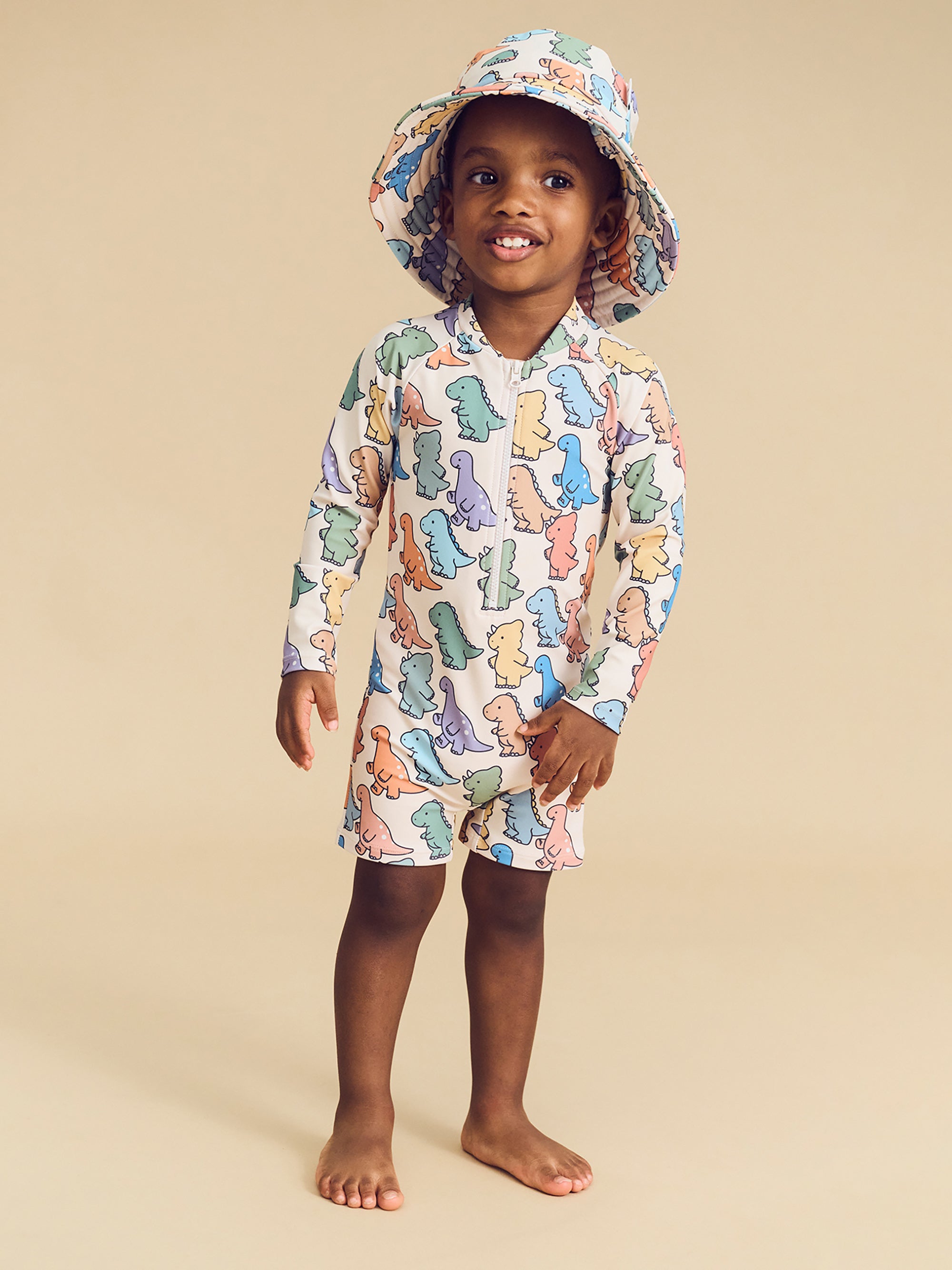 Dino Play Swim Shortie - Multi