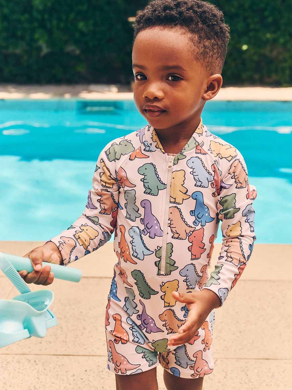 Dino Play Swim Shortie - Multi