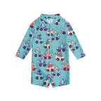 Racer Dino Swimsuit Shortie