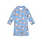 Huxbear Swim Shortie - Cornflower