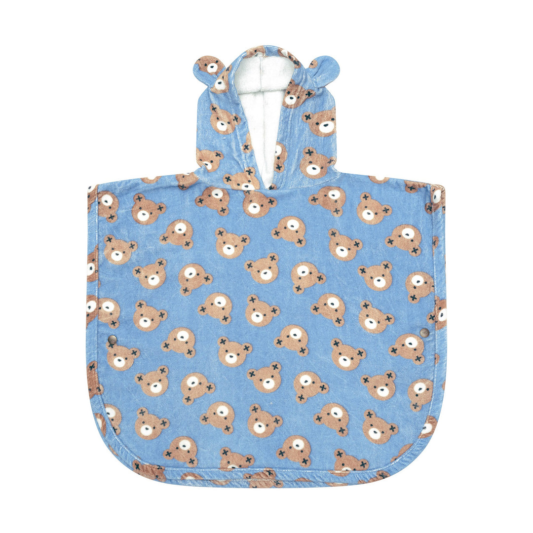 Huxbaby Huxbear Swim Poncho - Cornflower