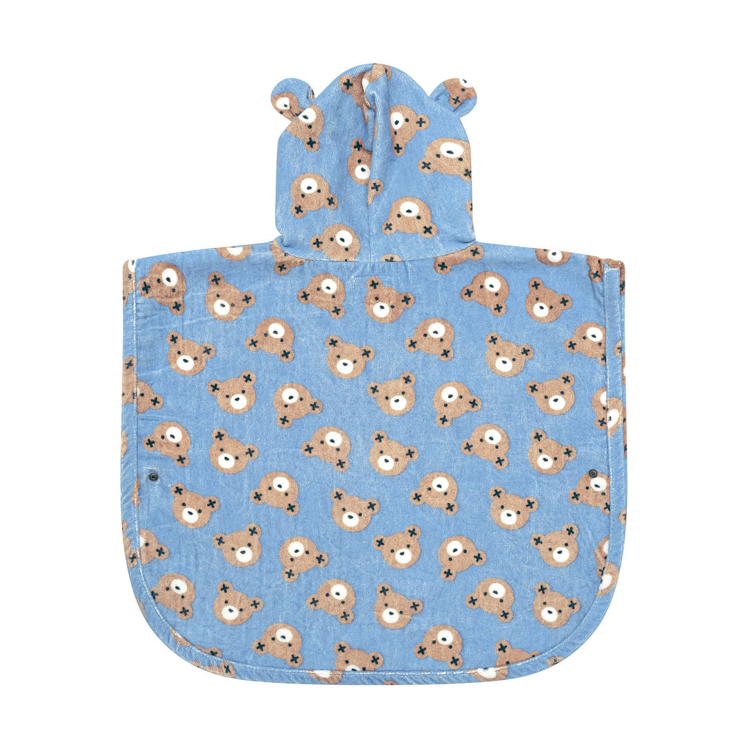 Huxbaby Huxbear Swim Poncho - Cornflower