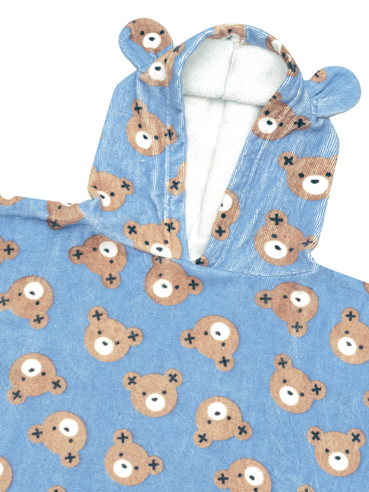 Huxbaby Huxbear Swim Poncho - Cornflower