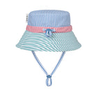 Spliced Stripe Swim Hat