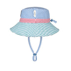 Spliced Stripe Swim Hat