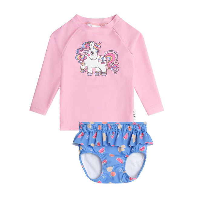 Huxbaby Tutti Frutti Unicorn Swim Set