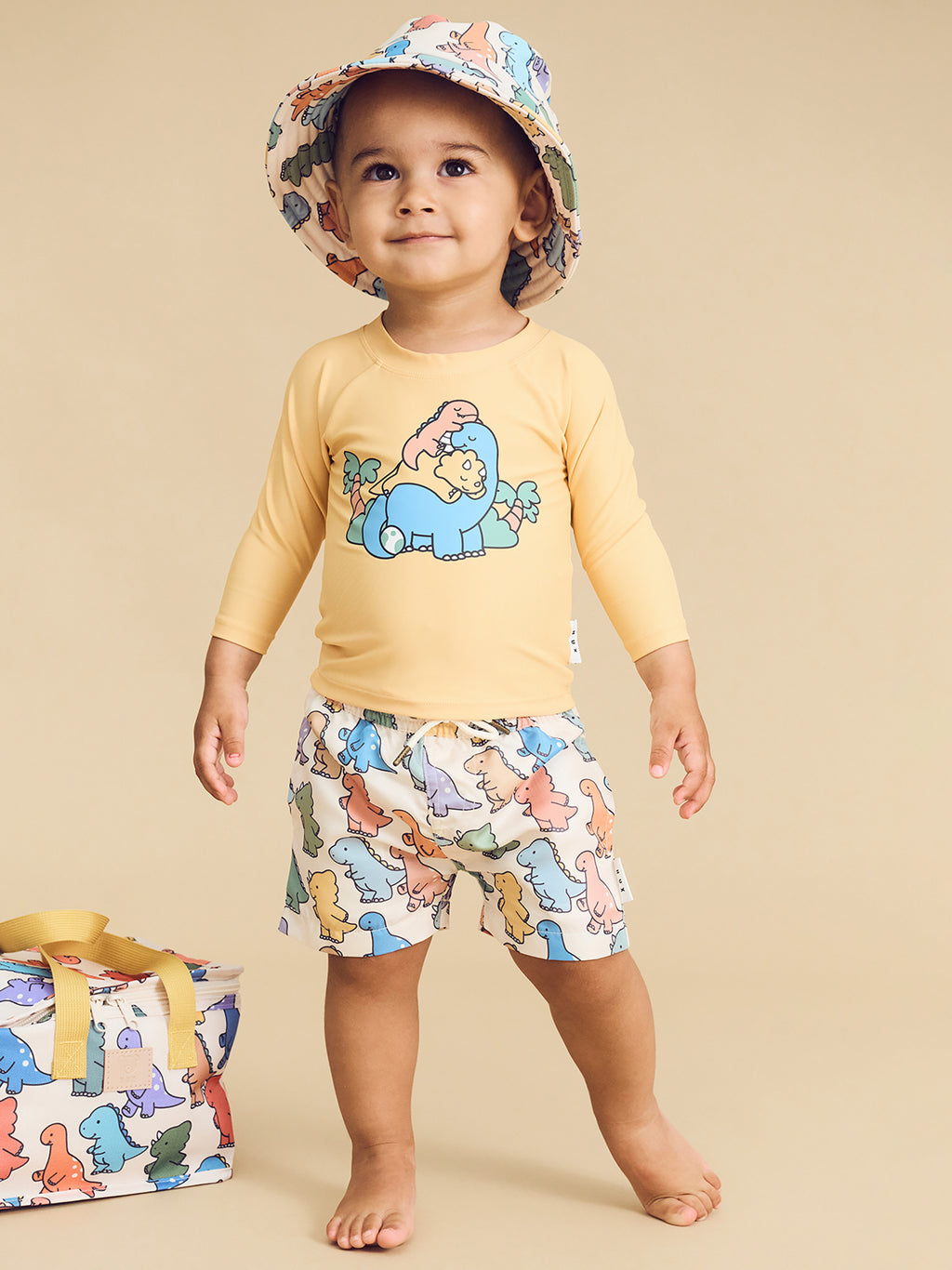 Dino Play Swim Hat - Multi