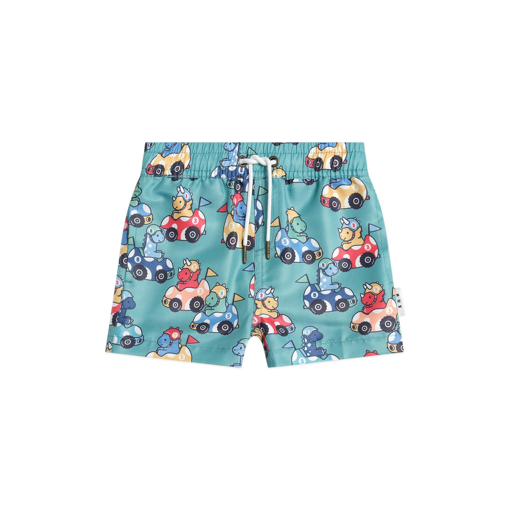 Huxbaby Racer Dino Swim Shorts
