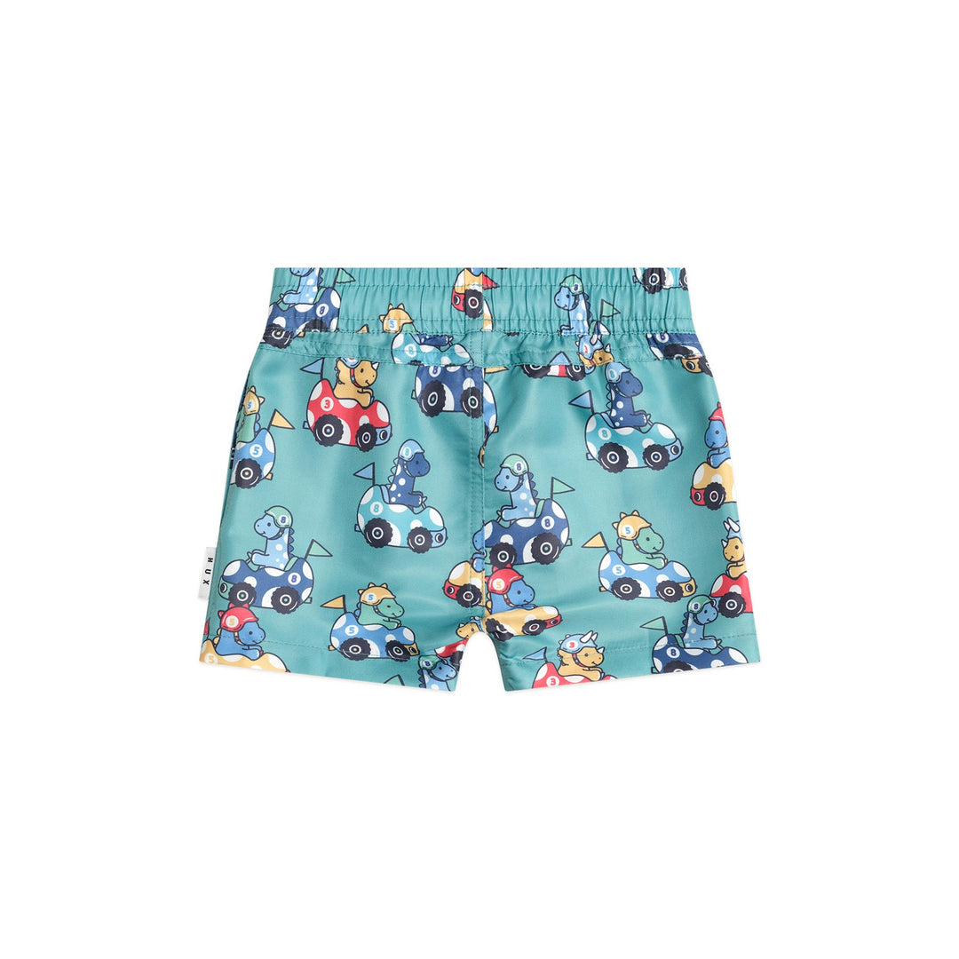Huxbaby Racer Dino Swim Shorts