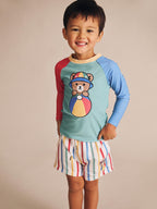 Huxbear Stripey Swim Shorts