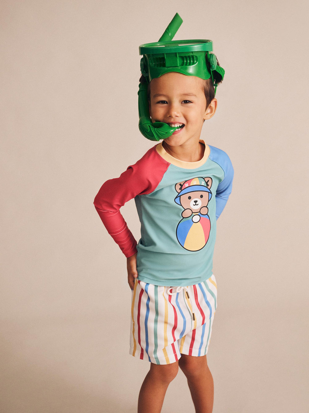 Huxbaby Huxbear Stripey Swim Shorts