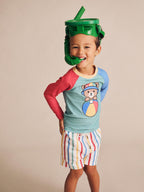 Huxbear Stripey Swim Shorts