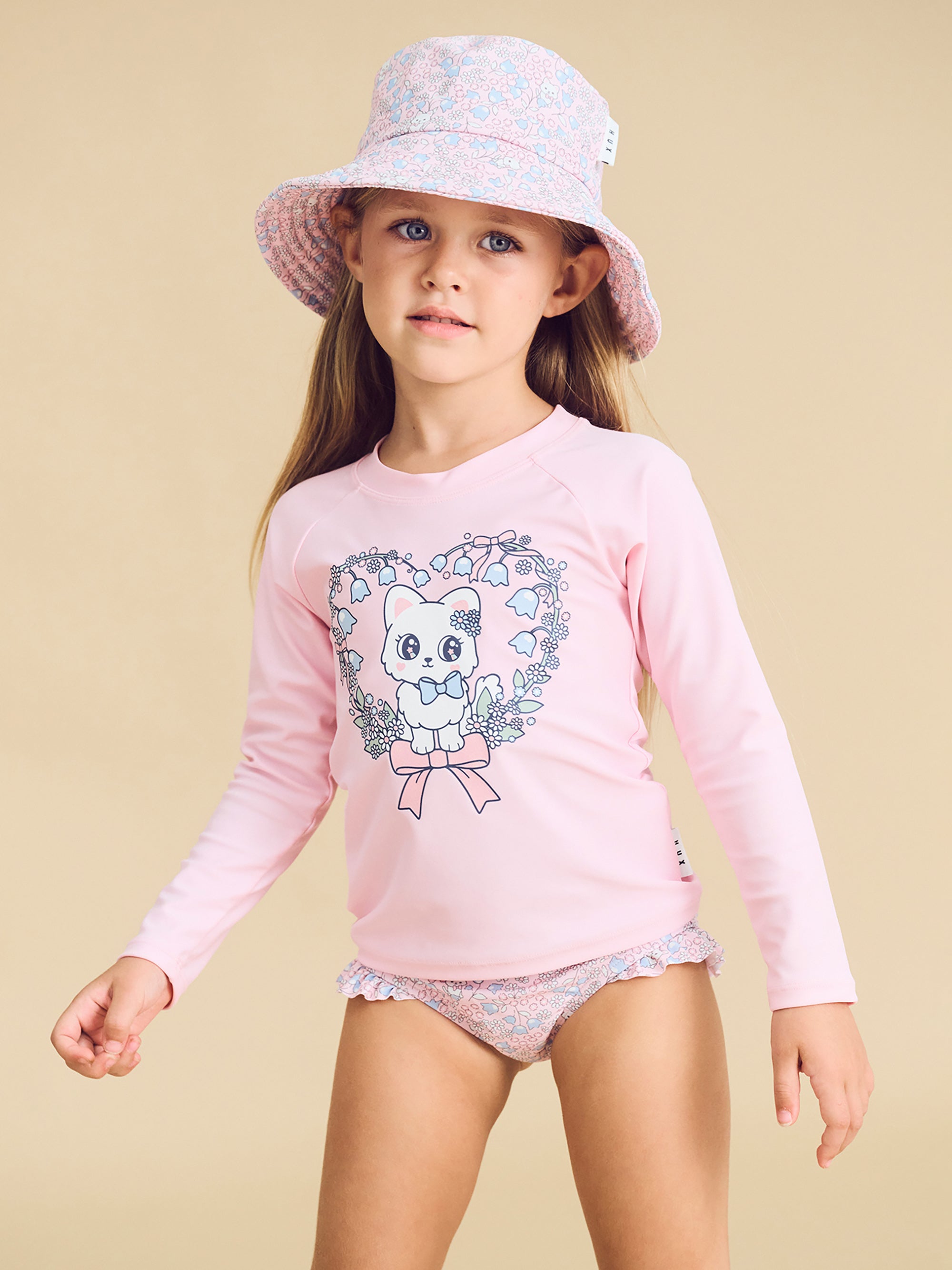 Bluebell Floral Swim Hat