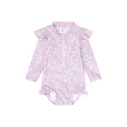 Bluebell Floral Zip Swimsuit