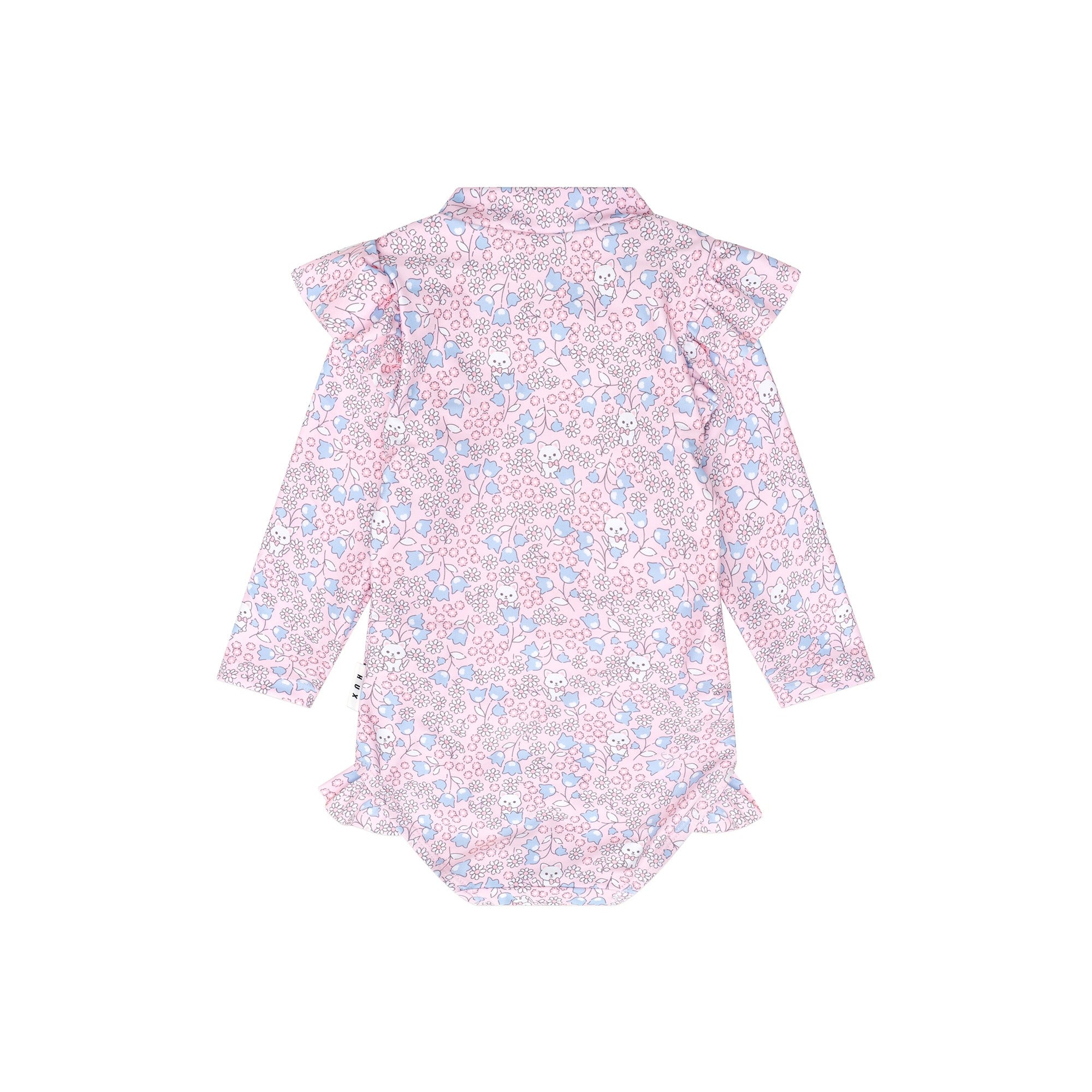 Bluebell Floral Zip Swimsuit