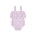 Bluebell Floral Frill Swimsuit