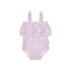 Bluebell Floral Frill Swimsuit