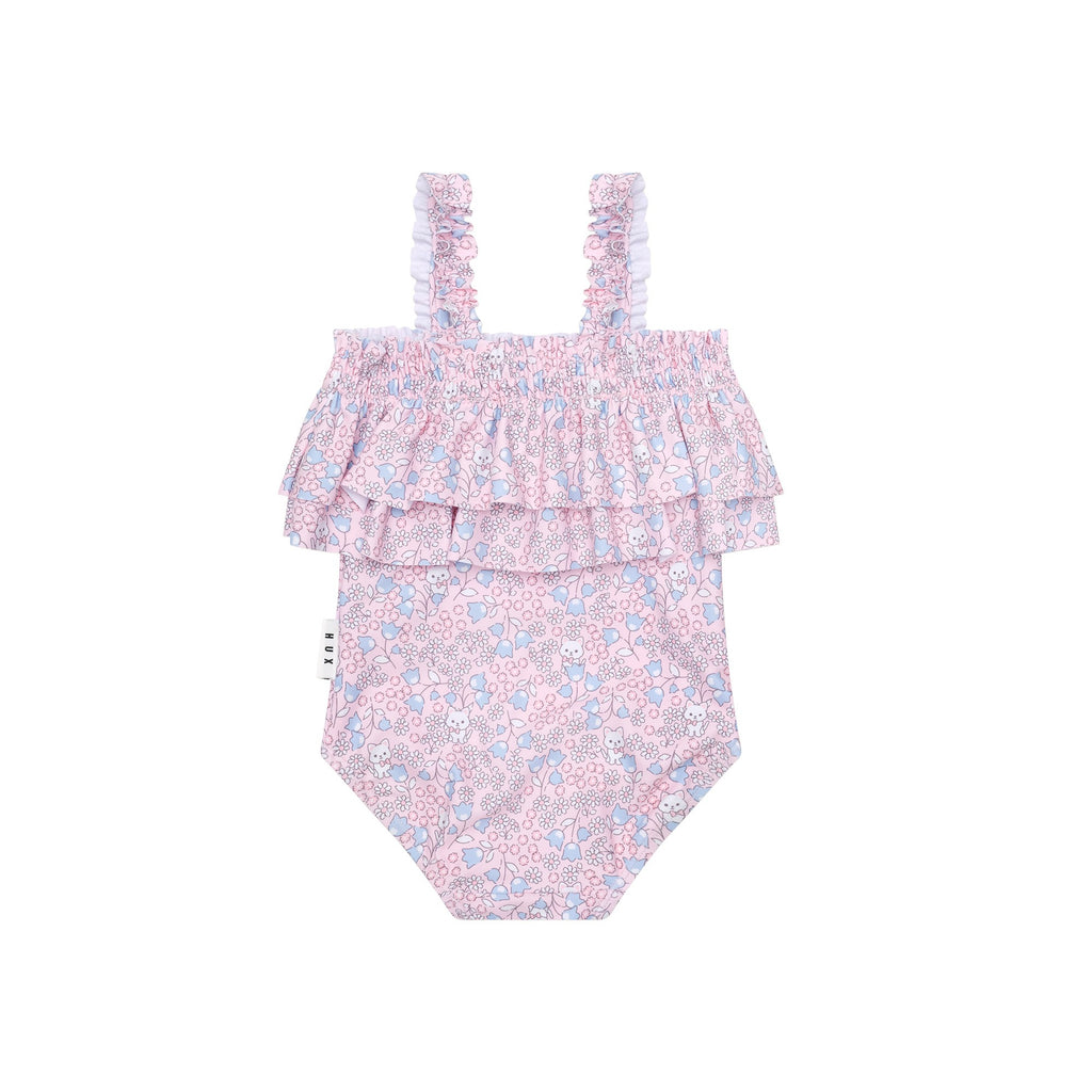Bluebell Floral Frill Swimsuit