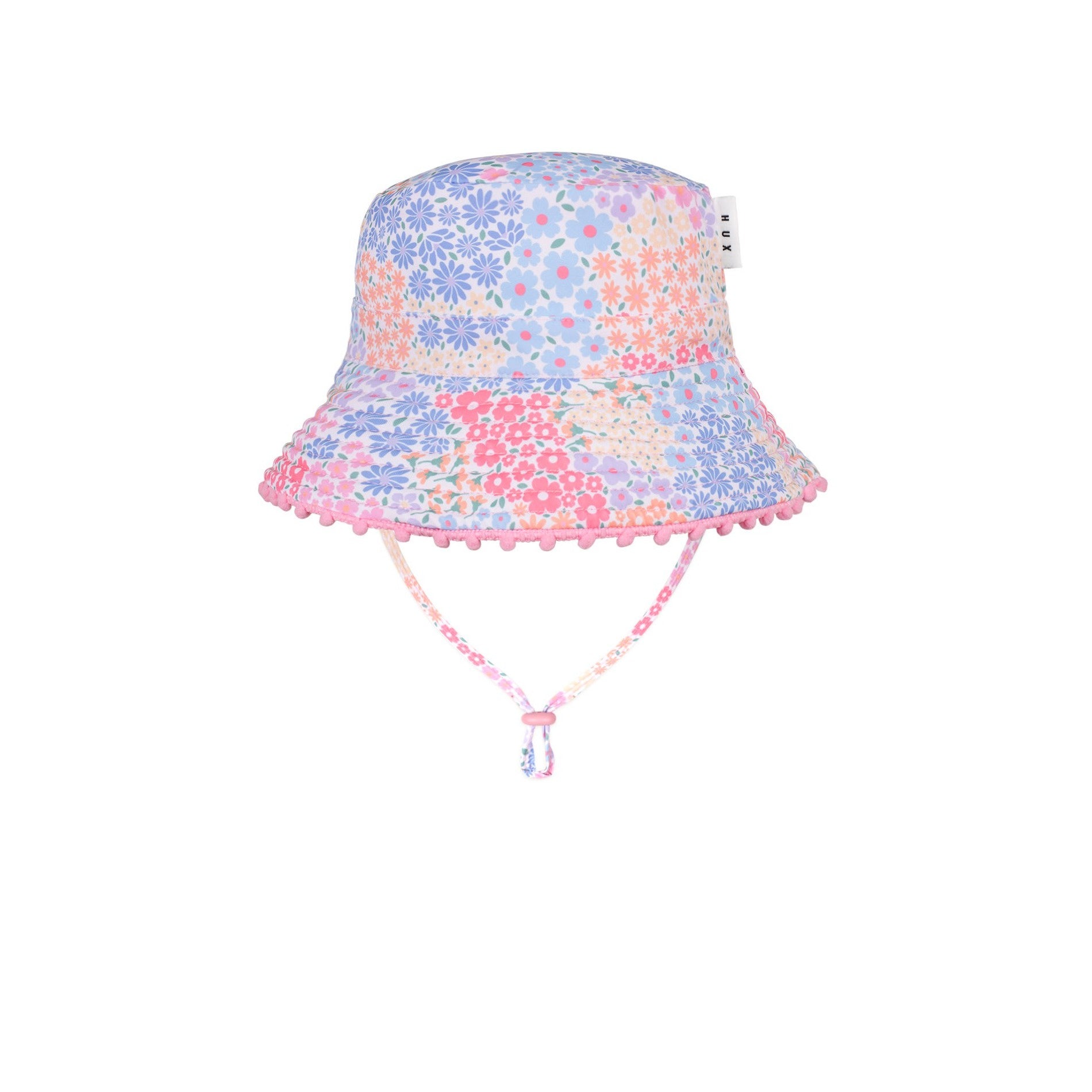 Huxbaby Reversible Swim Hat Floral Bloom