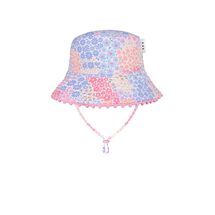 Huxbaby Reversible Swim Hat Floral Bloom