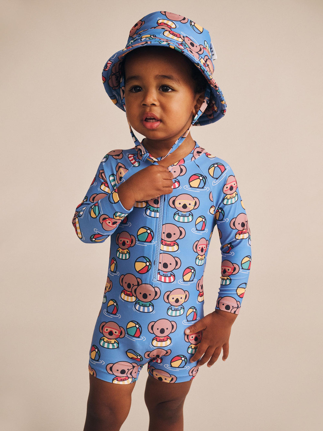 Huxbaby Kel Koala Swimsuit Shortie