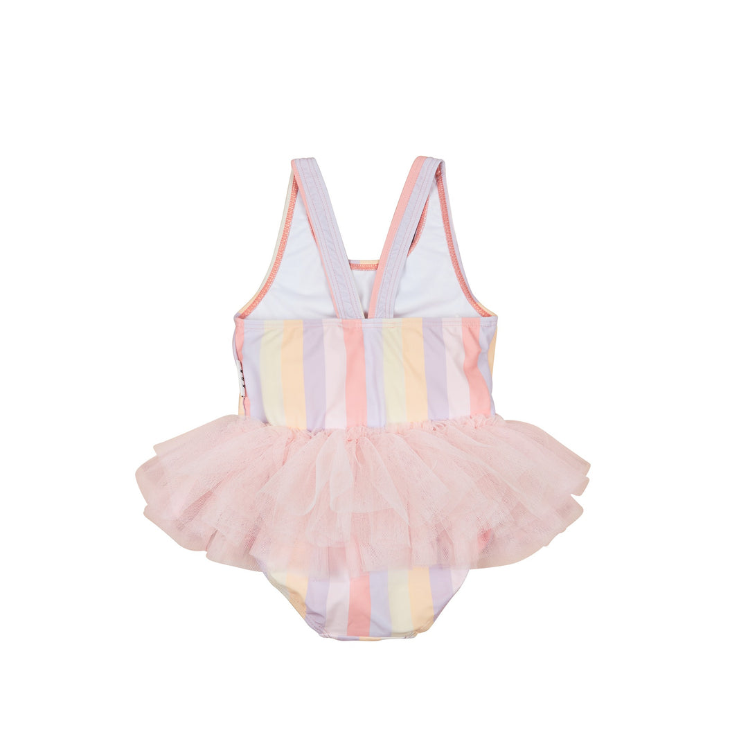 Huxbaby Sunset Stripe Ballet Swimsuit - Multi