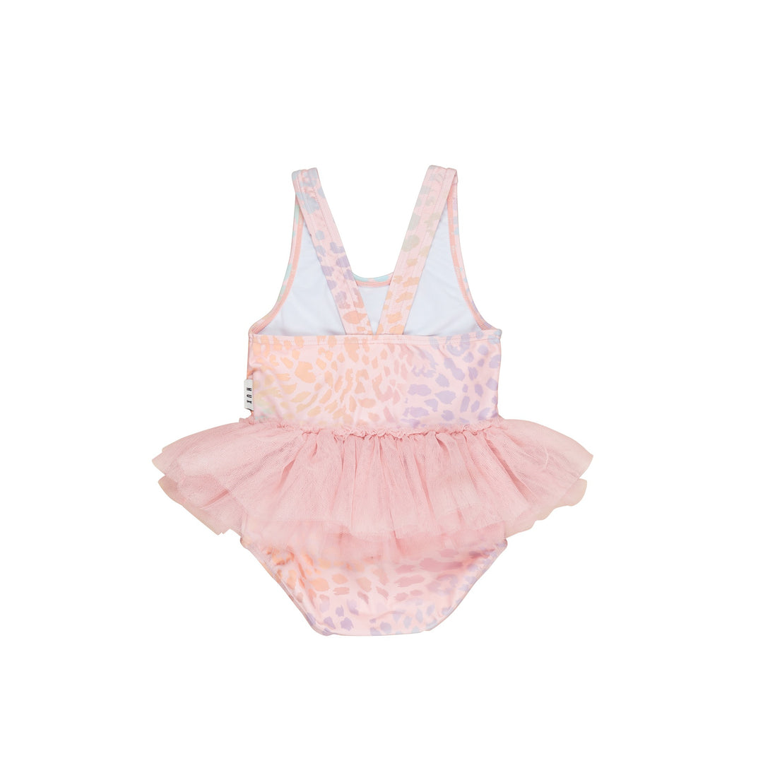 Huxbaby Animal Swirl Ballet Swimsuit - Multi