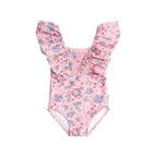 Strawberry Garden Shirred Swimsuit