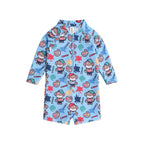 Parisian Painter Pup Swimsuit Shortie
