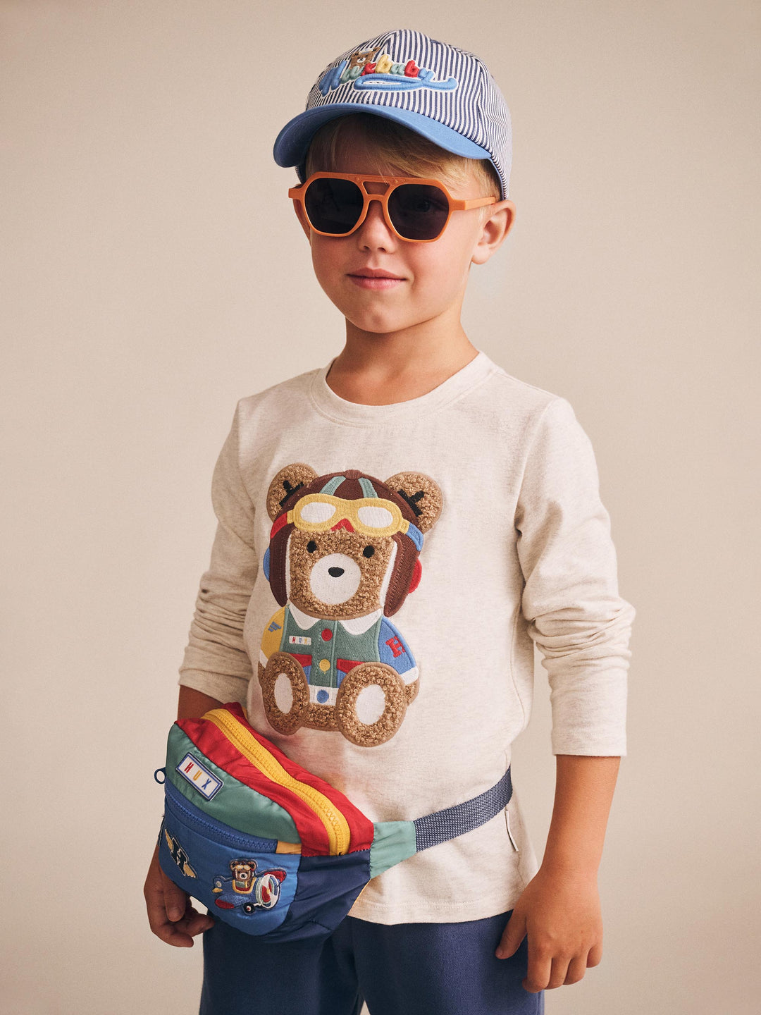 Huxbaby Nautical Stripe Huxbear Cap