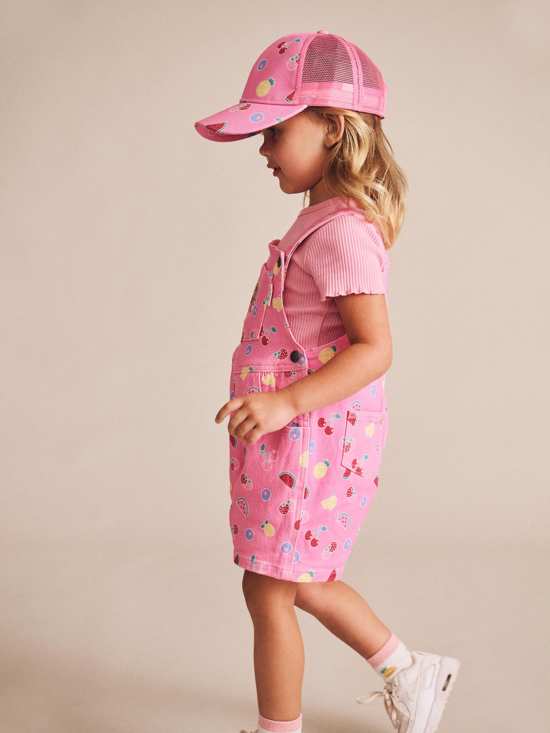 Huxbaby Pink Fruit Emoji Cap