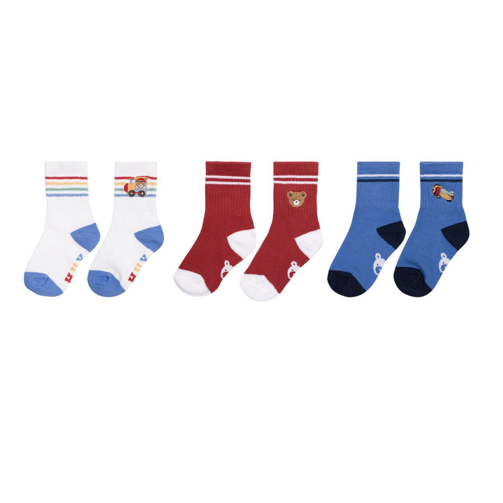 Huxbaby Sporty Socks 3 Pack Jetsetter