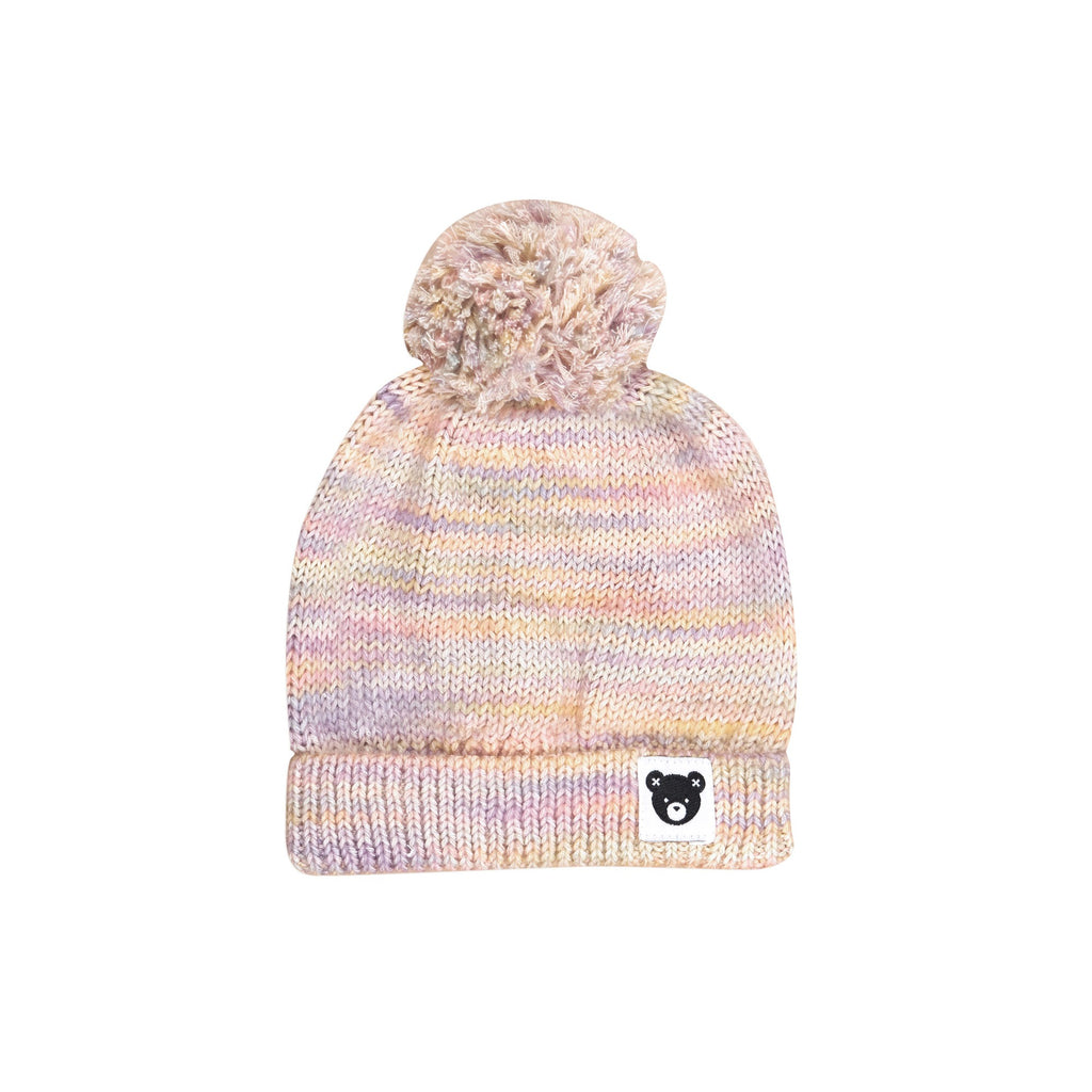Knit Beanie - Rainbow