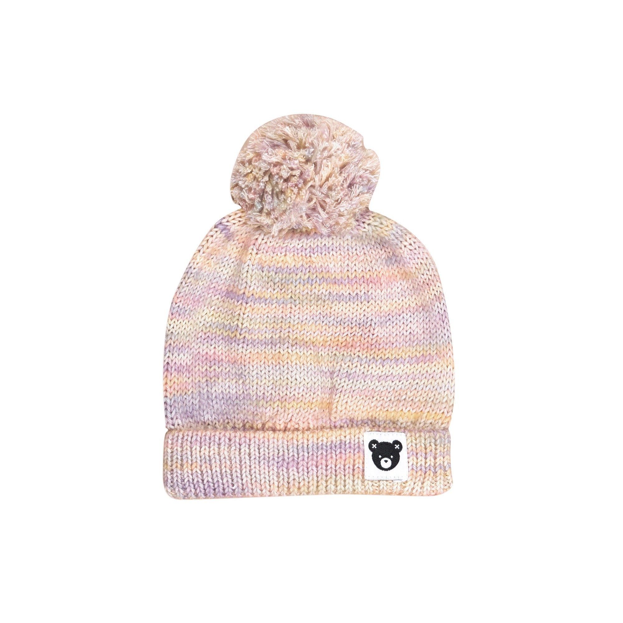 Knit Beanie - Rainbow