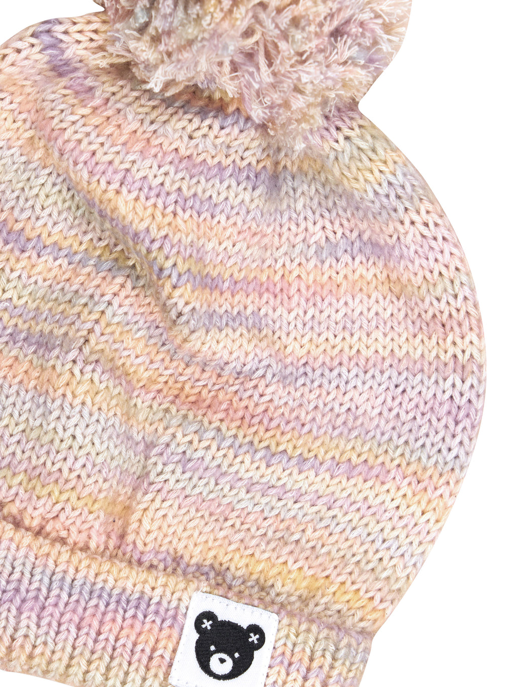 Knit Beanie - Rainbow