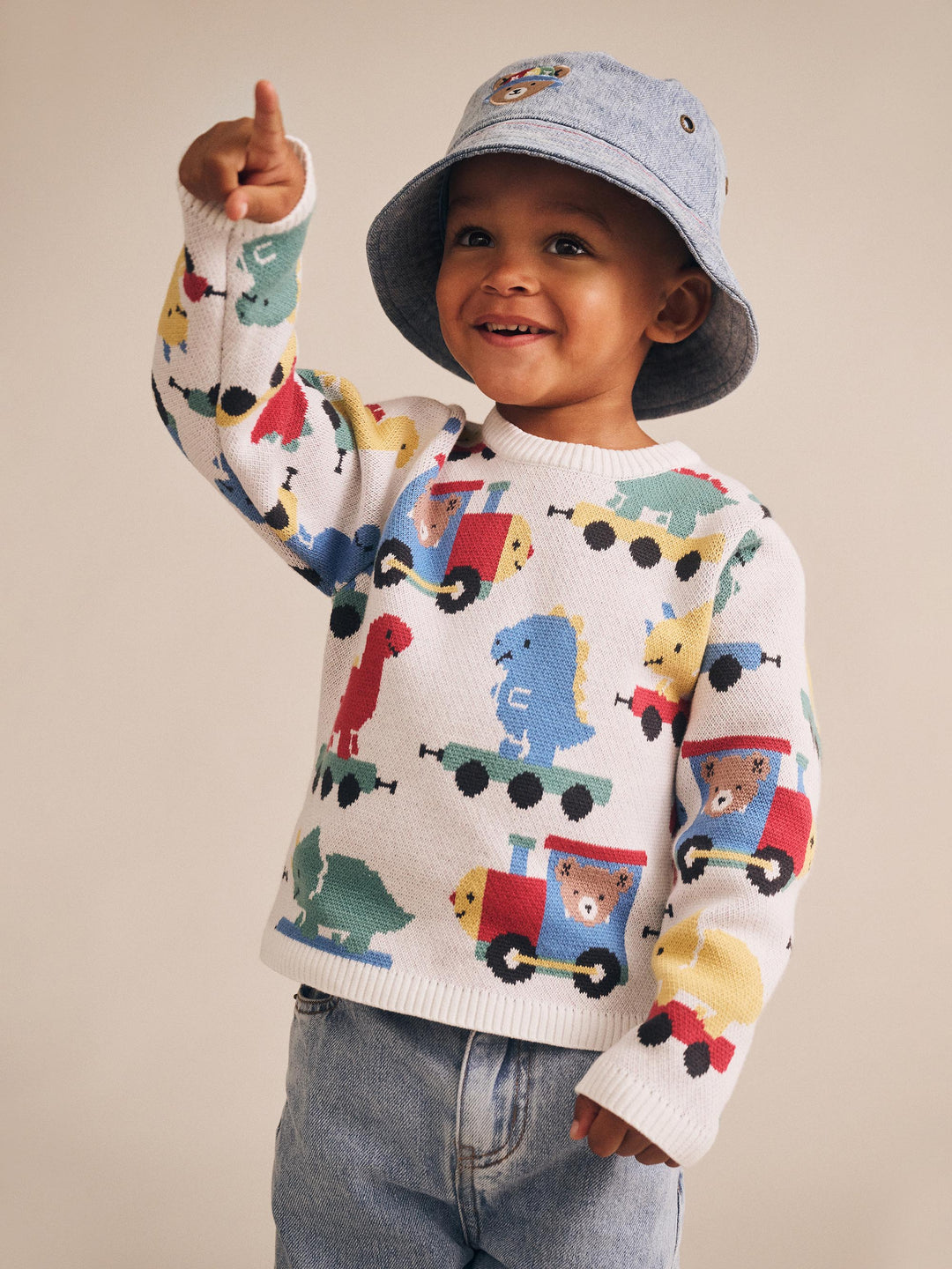 Huxbaby Dreamy Denim Bucket Hat