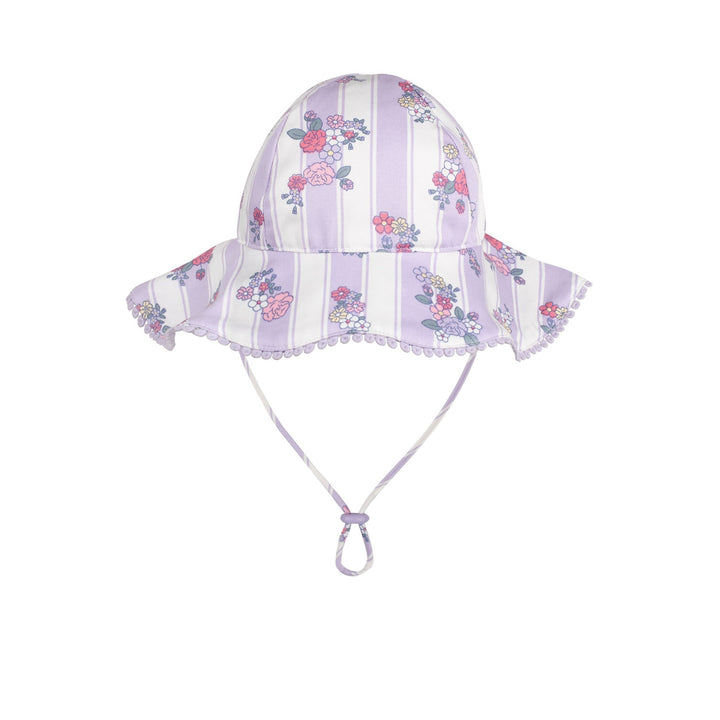Huxbaby Frilly Sunhat Vintage Bloom
