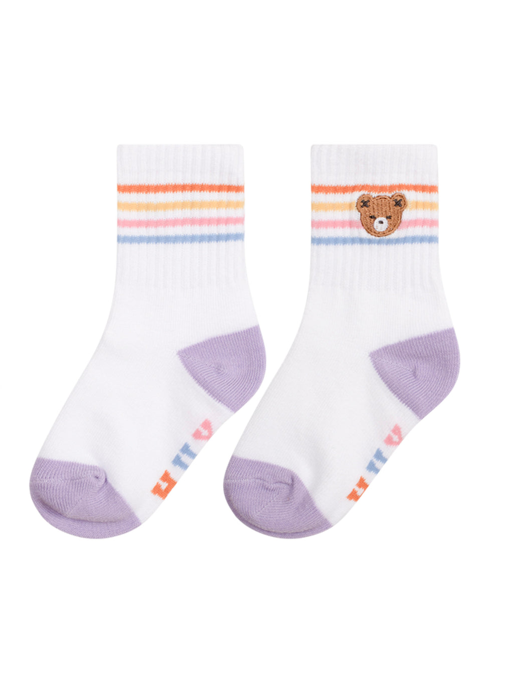 Huxbaby Sporty Socks 3 Pack Sweetheart