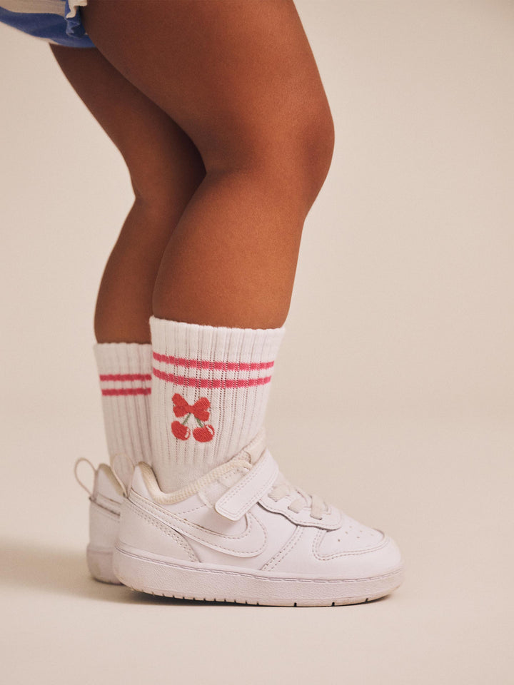 Huxbaby Sporty Socks 3 Pack Sweetheart
