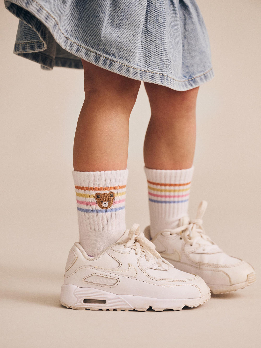 Huxbaby Sporty Socks 3 Pack Sweetheart