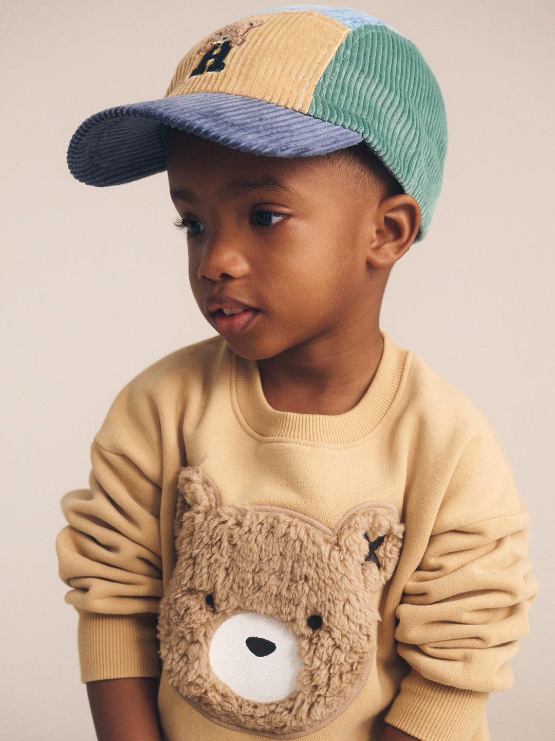 Huxbaby Midnight Colour Block Cord Cap