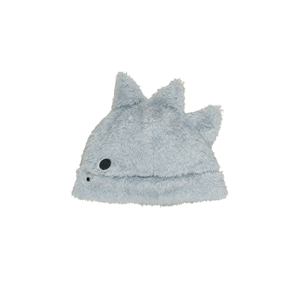 Dino Fur Beanie - Dusty Blue