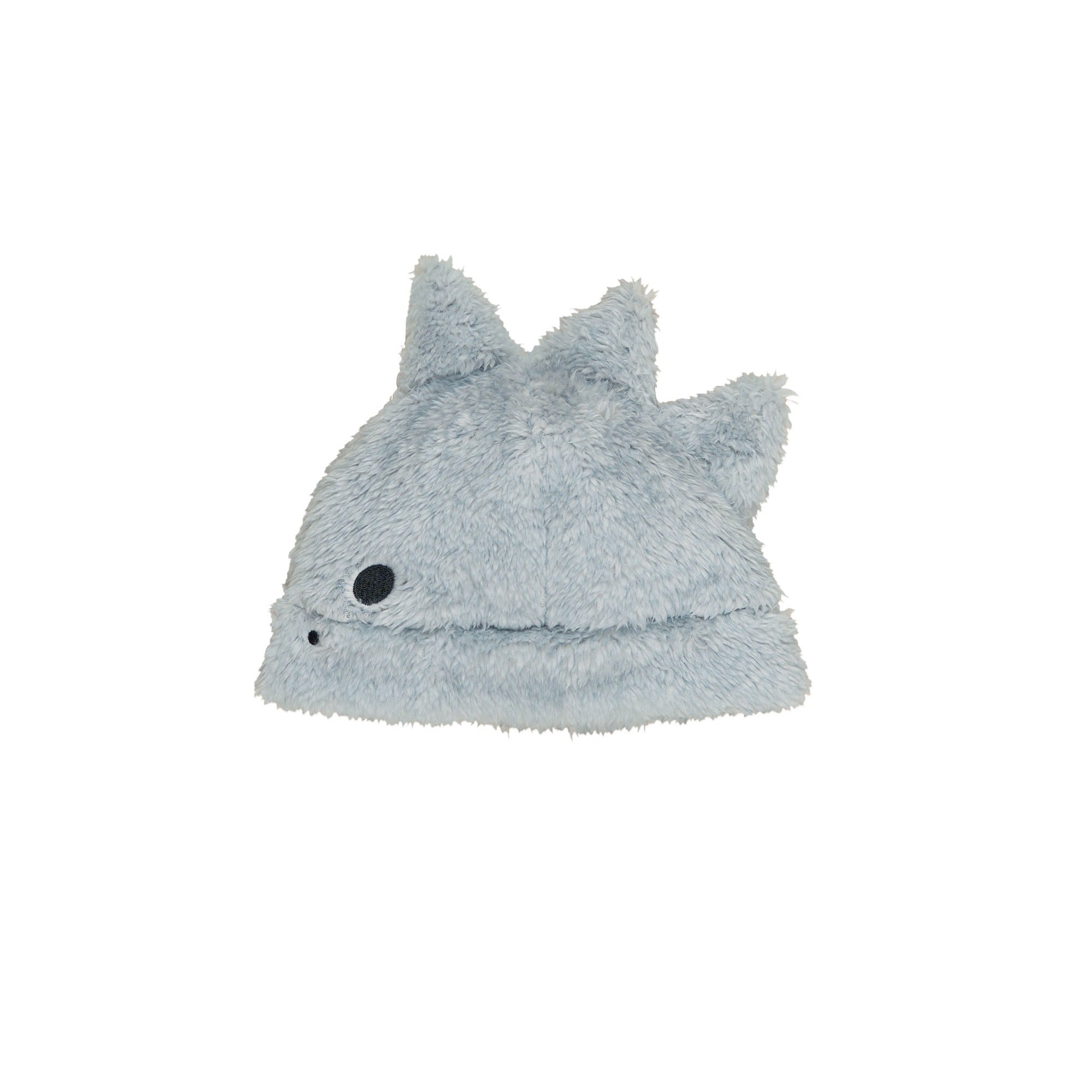 Dino Fur Beanie - Dusty Blue