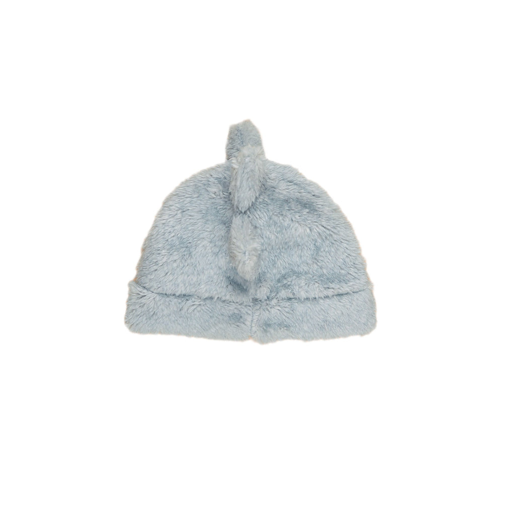 Dino Fur Beanie - Dusty Blue