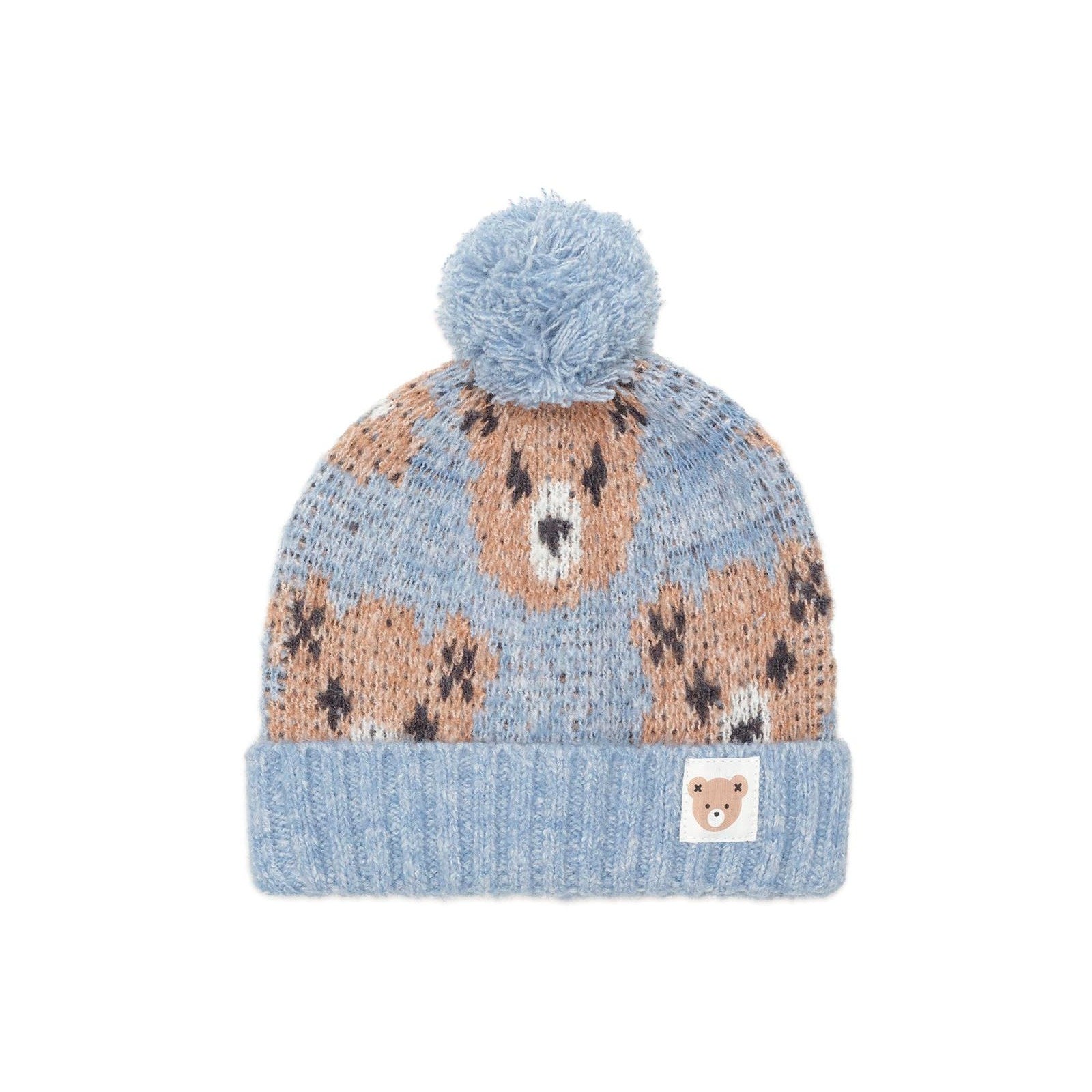 Dusk Blue Huxbear Knit Beanie